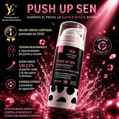 Push Up Sen - Enlarges and fills out the bust, and reduces stretch marks