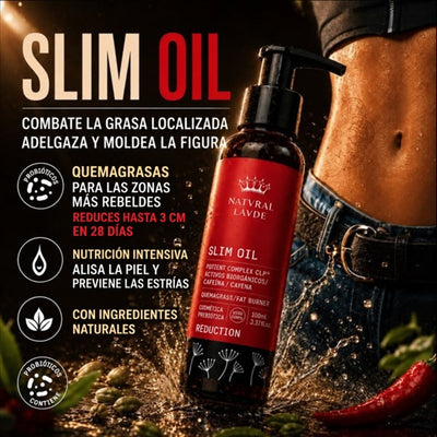Slim Oil - Fights localized fat, slims and shapes the figure