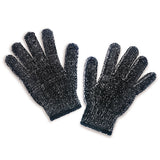 Guantes de Bambú Carbonizado - Suave exfoliación, activa tu piel y libera el estrés