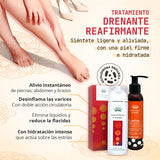 Tratamiento Drenante Reafirmante - Alivio inmediato de la hinchazón, ligereza y máxima firmeza