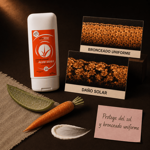 Leche Solar SPF 30 con Aloe Vera