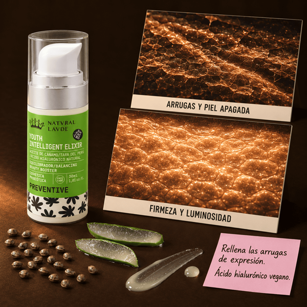 Youth Intelligent Elixir 30ml - Natural Hyaluronic Acid, balance and youth 