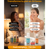 Morning and night facial routine 