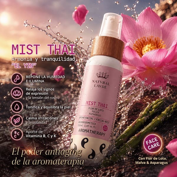 Bruma Mist Thai 100ml - Tones and harmonizes the entire body