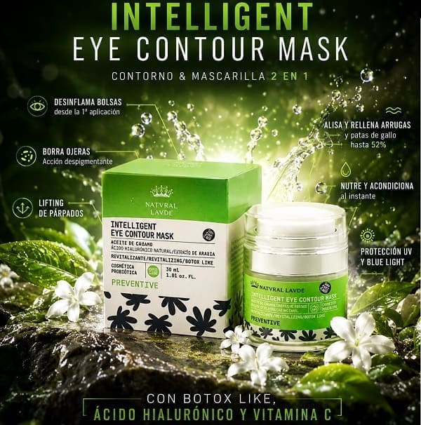 Intelligent Eye Contour Mask 30ml - Anti-wrinkle, puffiness reducer and eyelid and lip lifting 