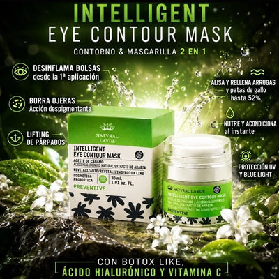 Intelligent Eye Contour Mask 30ml - Anti-wrinkle, puffiness reducer and eyelid and lip lifting 