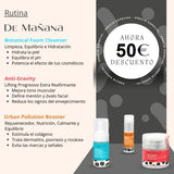 Morning facial routine 