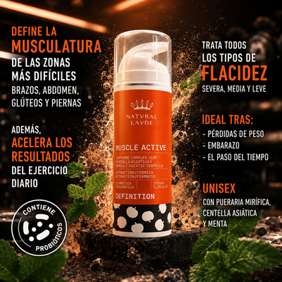 Muscle Active - Firmness, muscle definition and skin rejuvenation 