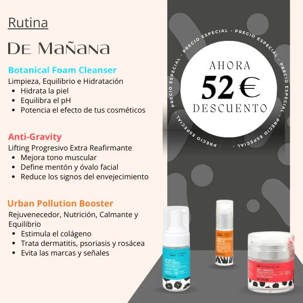 Rutina facial de mañana