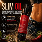 Slim Oil - Fights localized fat, slims and shapes the figure 