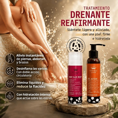 Firming Draining Treatment - Immediate relief of swelling, lightness and maximum firmness