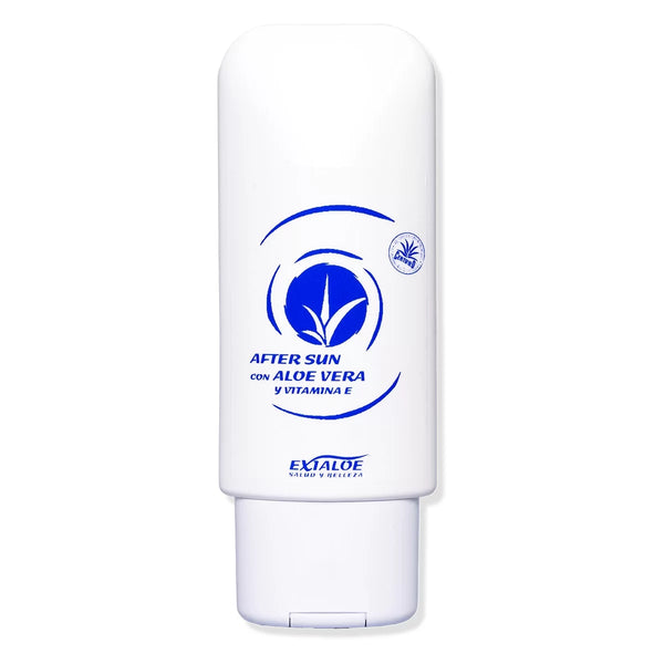 AFTER SUN con Aloe Vera de Exialoe - Protección, refresca y alivia después de la exposición al sol - Combate el eritema solar