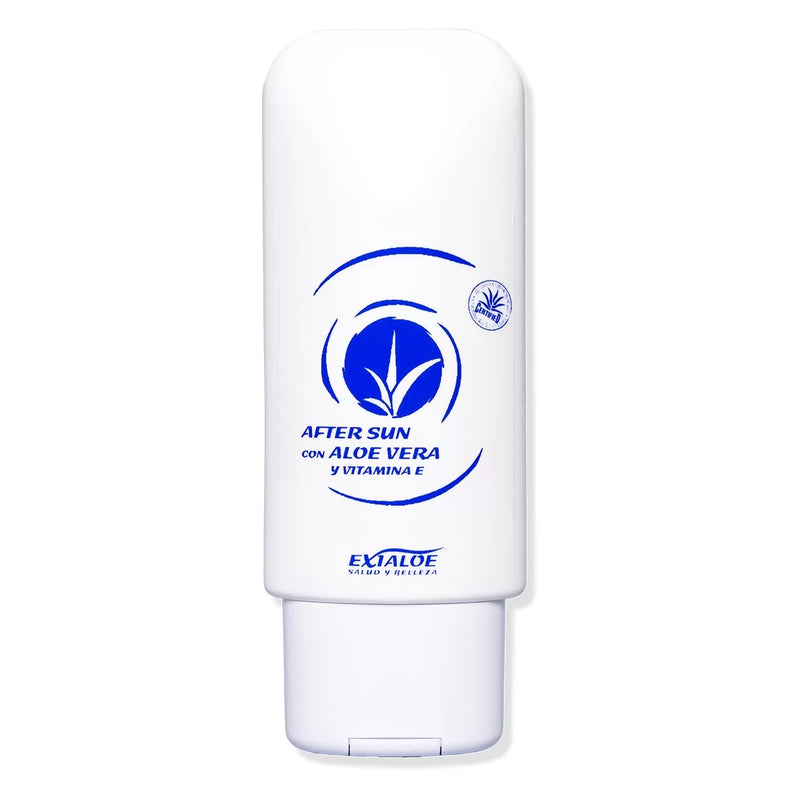 AFTER SUN con Aloe Vera de Exialoe - Protección, refresca y alivia después de la exposición al sol - Combate el eritema solar