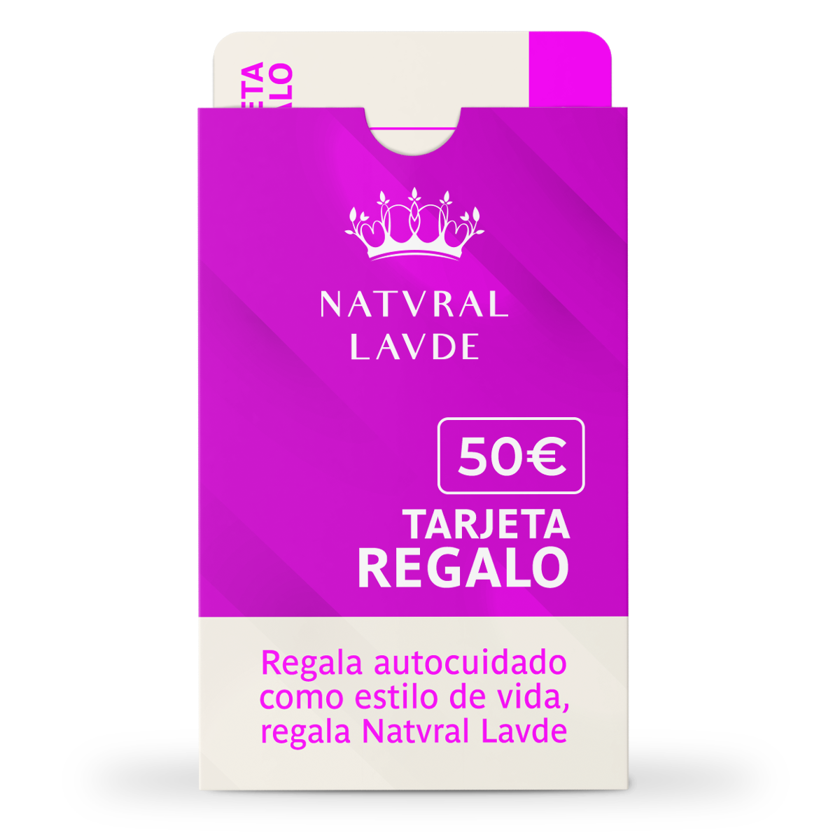 Tarjeta regalo Natvral Lavde - 50 €