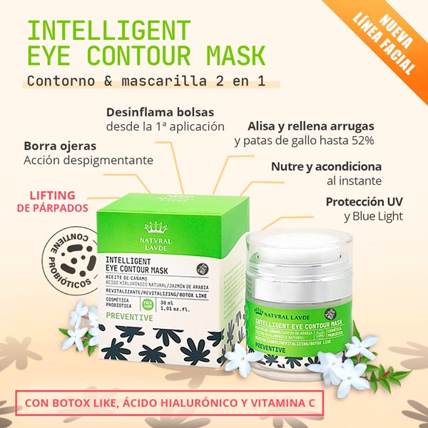 Intelligent Eye Contour Mask 30ml - Antiarrugas, reductor de bolsas y lifting de párpados y labios