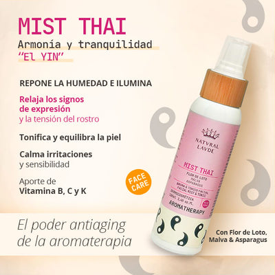 Bruma Mist Thai 100ml - Tonifica y armoniza todo el cuerpo